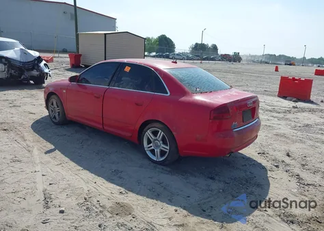 2008 Audi A4 2.0T from USA, damaged, VIN WAUAF78EX8A054081